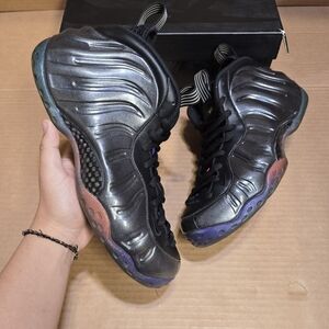 Black Foamposite Sneakers